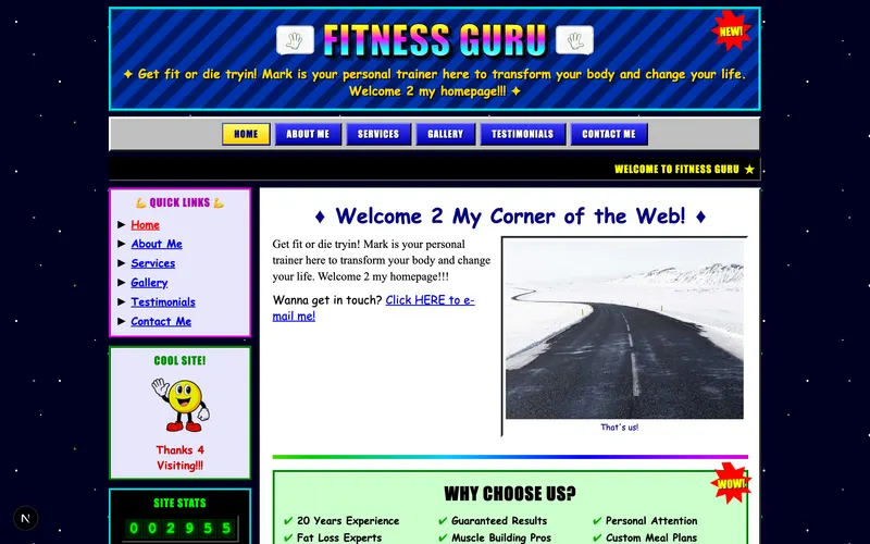 Welcome 2 My Homepage — live theme preview
